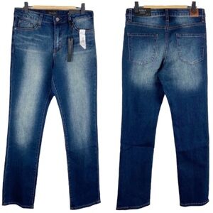 TAHARI High-Rise Debbie Straight Leg Jeans 6 NWT Hi-Rise